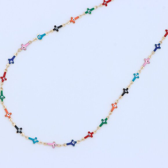 Minimalist Necklace Chain, Elegant Jewelry for Women & Girls | MLCRC1945 - Picture 4 of 10